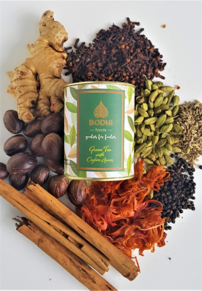 Green tea with Ceylon Spices 100g / 3.5Oz